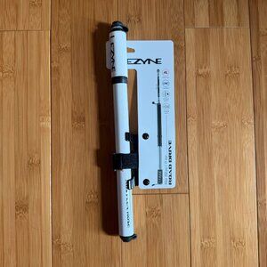 Lezyne Road Drive Portable Bicycle Pump White NWT